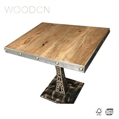 Fineer White Oak Wood Thee Koffietafel Top