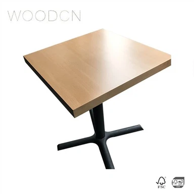 Beukenhouten fineer salontafel