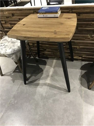 Oude Elm houten rand gelijmde salontafel