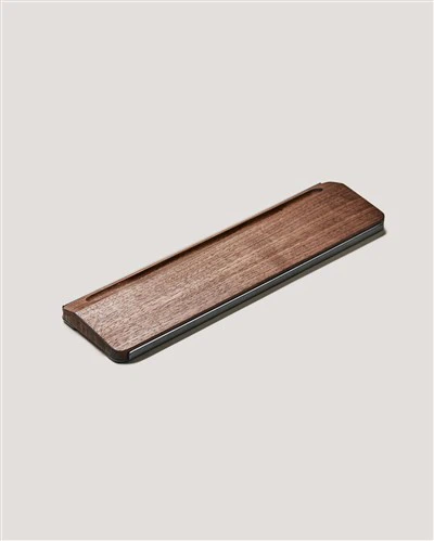 Gemakkelijk toetsenbordpalmsteun Walnut Accessoire Exposito